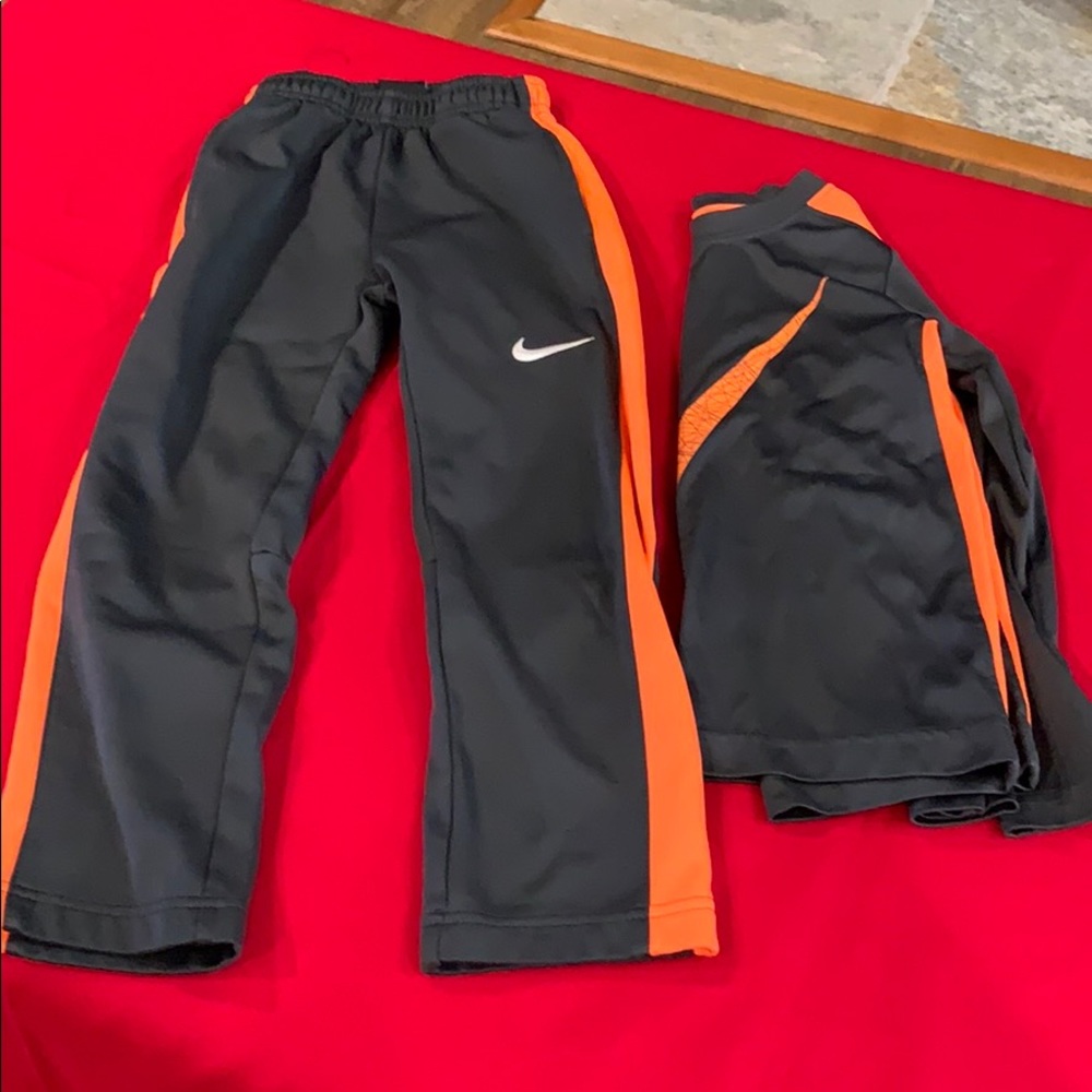 Bundle Boys Nike Pull Up pants with sweatshirt